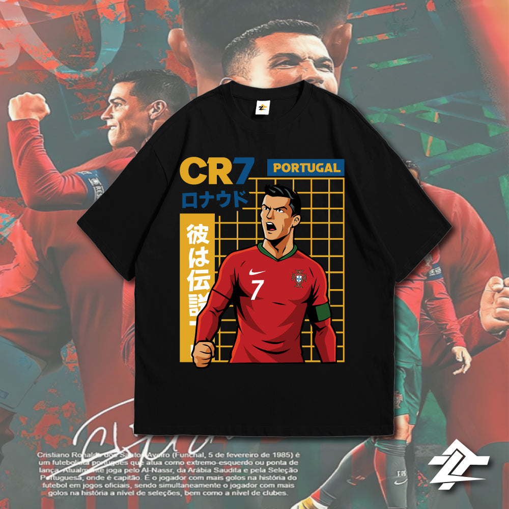 CR7 Anime Edition Drop Soulder Tee