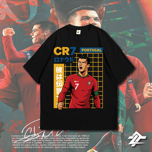 CR7 Anime Edition Drop Soulder Tee