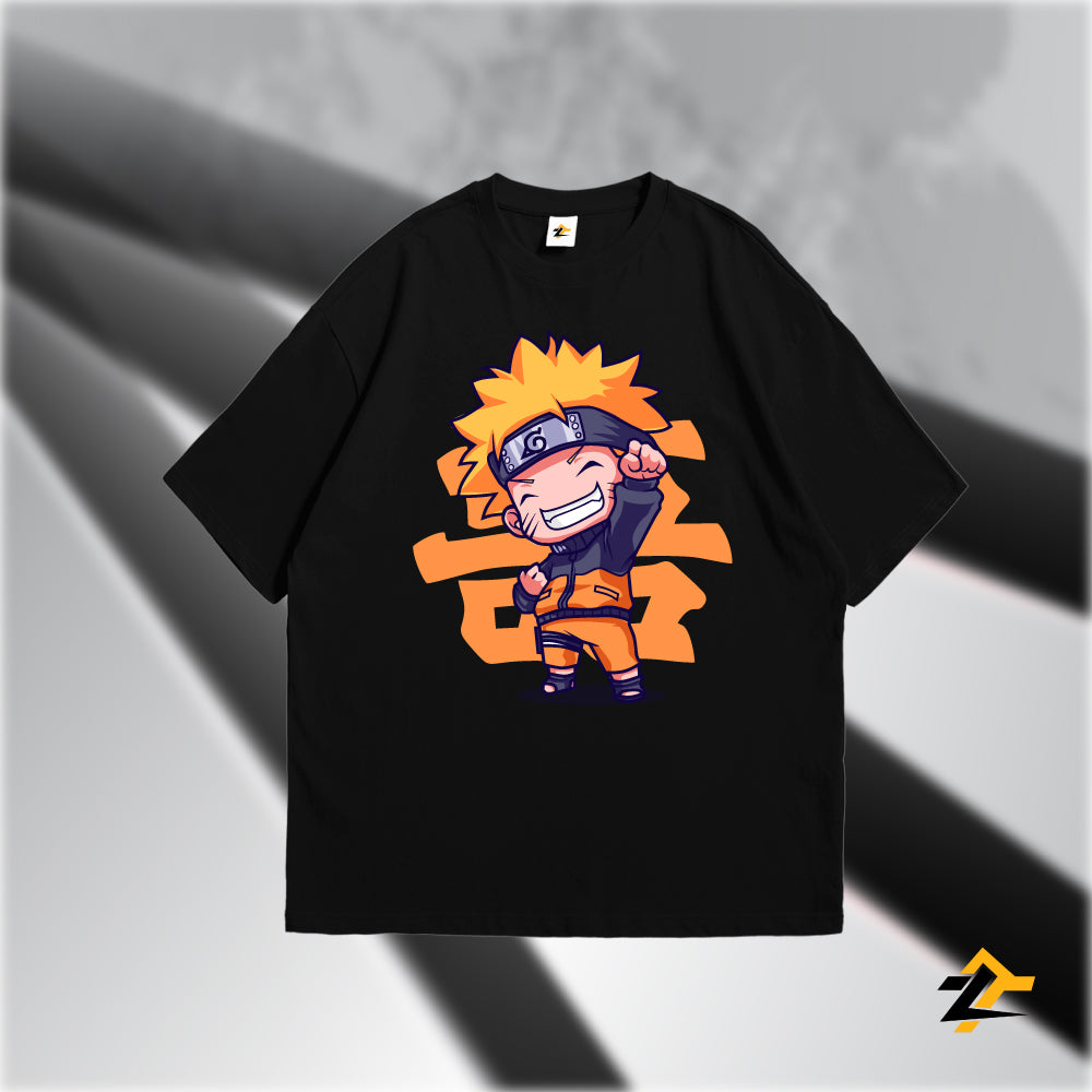 Premium Drop Shoulder T-Shirt (BabyNaruto)