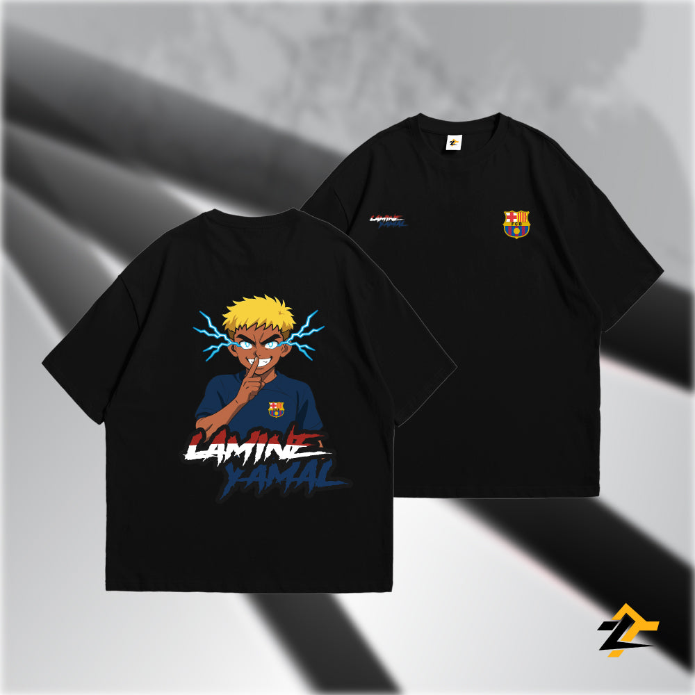 Premium Drop Shoulder T-Shirt (1LamineYamal)