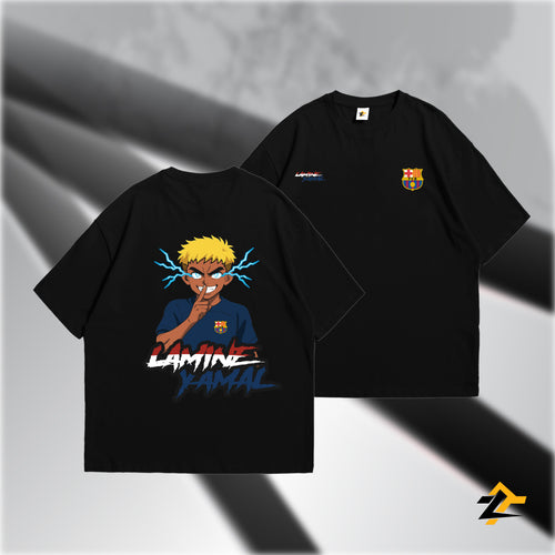 Premium Drop Shoulder T-Shirt (1LamineYamal)