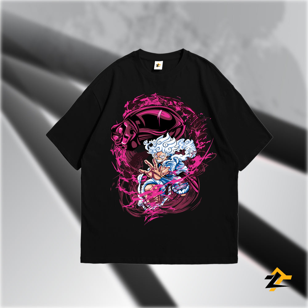 Premium Drop Shoulder T-Shirt (LuffyPunch)